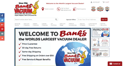 Desktop Screenshot of banksvac.com